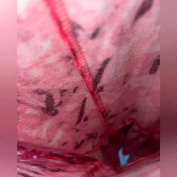 jones new york sport pink & white floral sleeveless dress size S - Picture 9 of 11